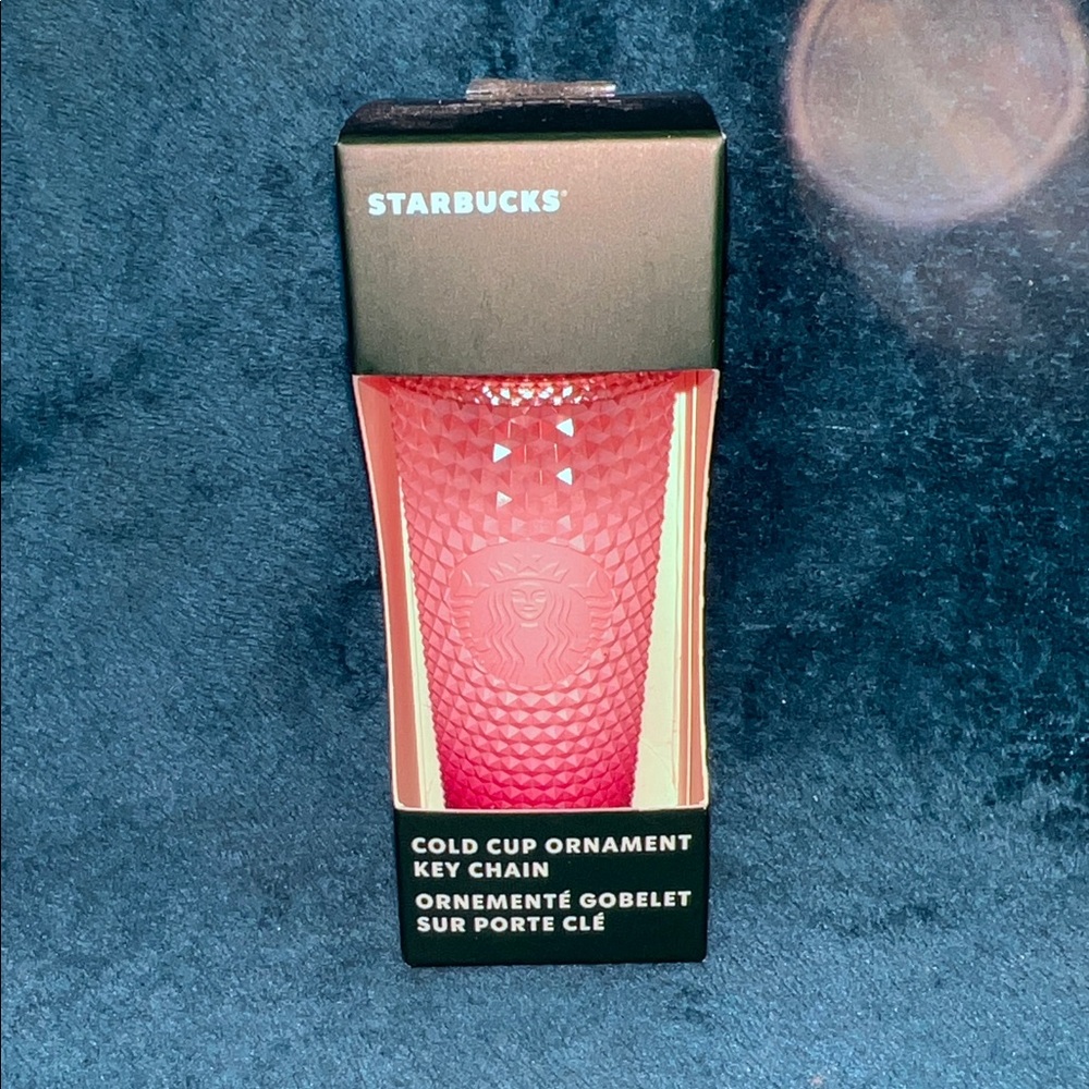 Starbucks Pink Ombré  Cold Cup Key Chain